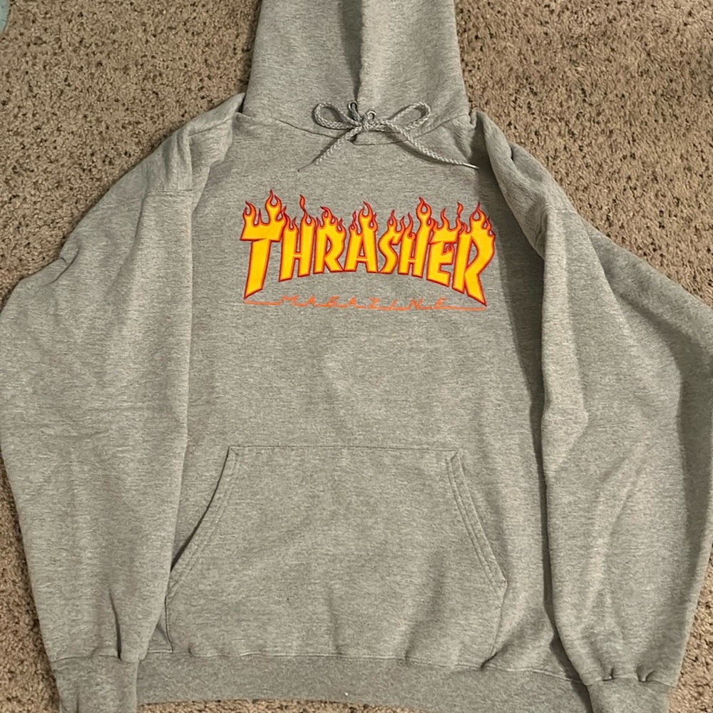 Men’s Thrasher Flame Hoodie